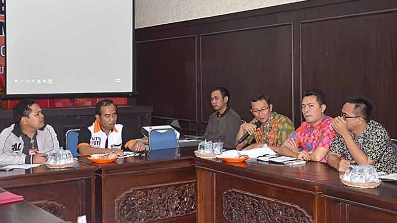 KPU Kabupaten Bandung Barat kunjungan kerja ke KPU Kabupaten Buleleng belum lama ini