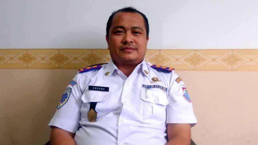 Endang, Kepala Bidang Angkutan dan PJU Dinas Perhubungan Kota Cimahi