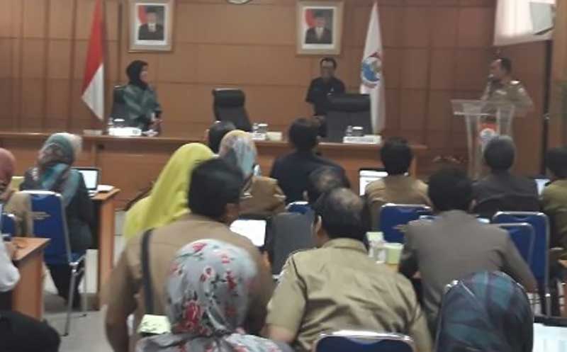 Pegawai Pemkot Cimahi mengikuti Bimbingan Teknis (Bimtek) Elektronik LHKPN Tahun 2018
