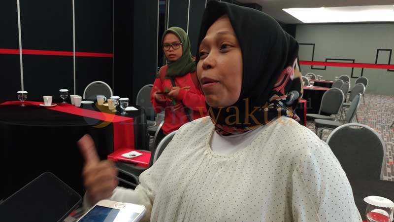 Suharti, Komisioner KPU Kota Bandung Divisi Teknis.