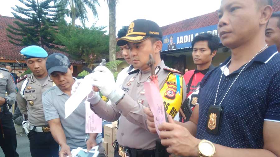 Kapolres Cimahi, AKBP Rusdy Pramana Suryanagara. 