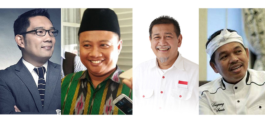 RINDU dan Duo DM Resmi Daftar ke KPU Jabar.