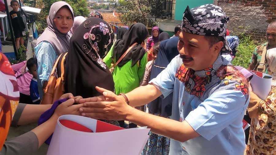 Maman S Sunjaya, Calon Wakil Bupati Paslon nomor urut satu (Emas).