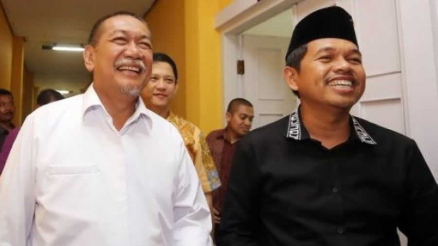 Pasangan calon Deddy Mizwar dan Dedi Mulyadi (2DM).