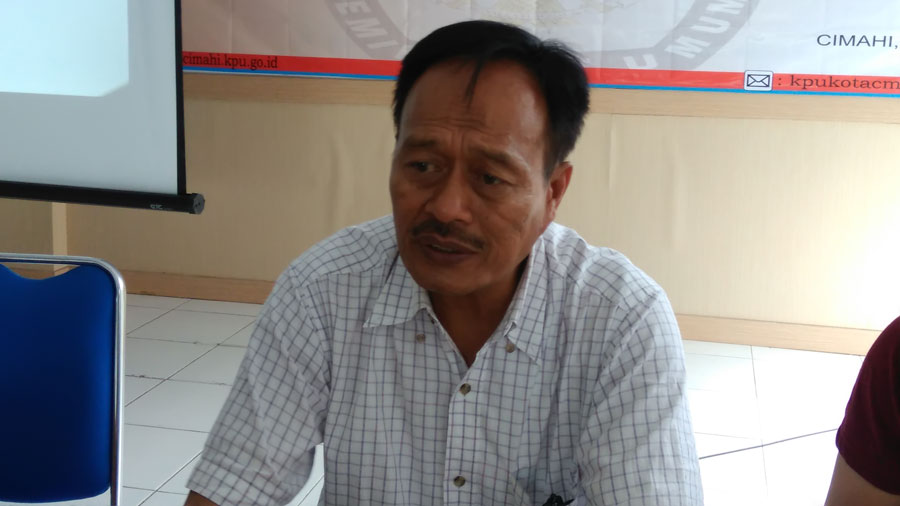 Yus Sutaryadi, Ketua Panwaslu Kota Cimahi.