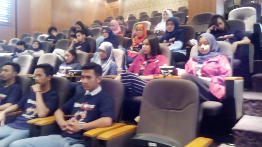 Electainment on Campus, Rock the Vote Indonesia, di Kampus Unpad Jatinangor, Sumedang, Rabu (9/5/18).