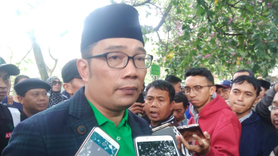 Calon Gubernur Jawa Barat 2018, Ridwan Kamil (RK).