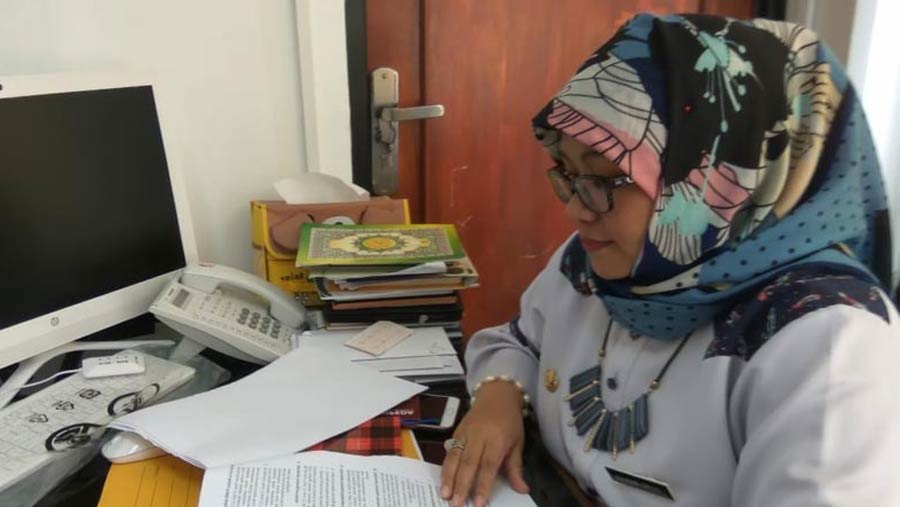 Fitriani Manan, Sekretaris Dinas Kesehatan Kota Cimahi.
