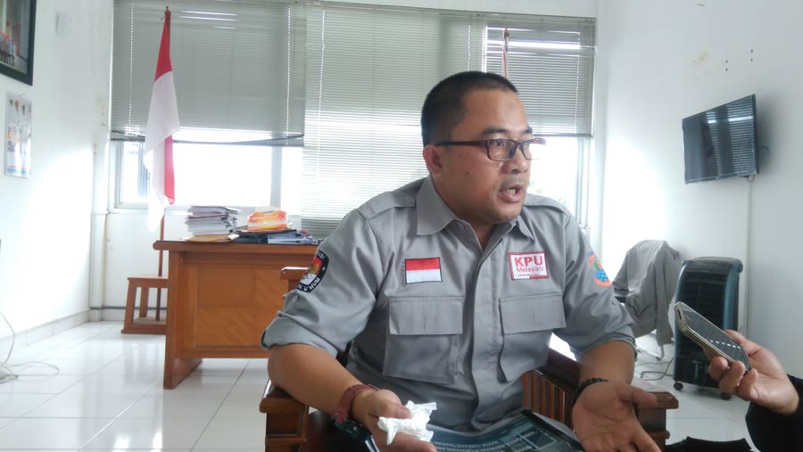 Ketua Komisi Pemilihan Umum (KPU) Kota Cimahi, Handi Dananjaya.