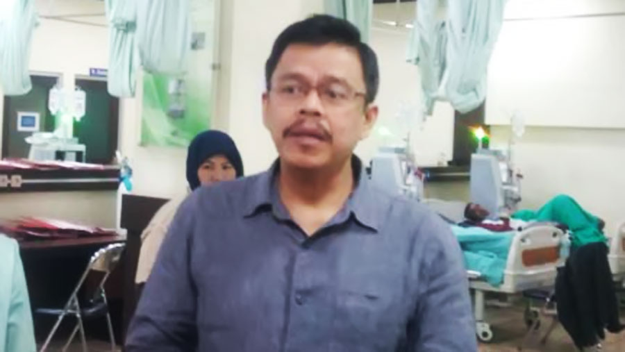 Direktur Utama (Dirut) Rumah Sakit Umum Daerah (RSUD) Cibabat, Trias Nugrahadi.