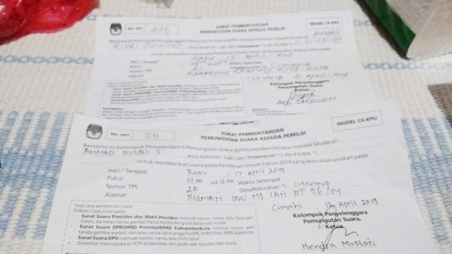 DPT Ganda milik Ahmad Rizqi Sumitro, warga RT 06/04 Kelurahan Citeureup, Kecamatan Cimahi Utara, Kota Cimahi