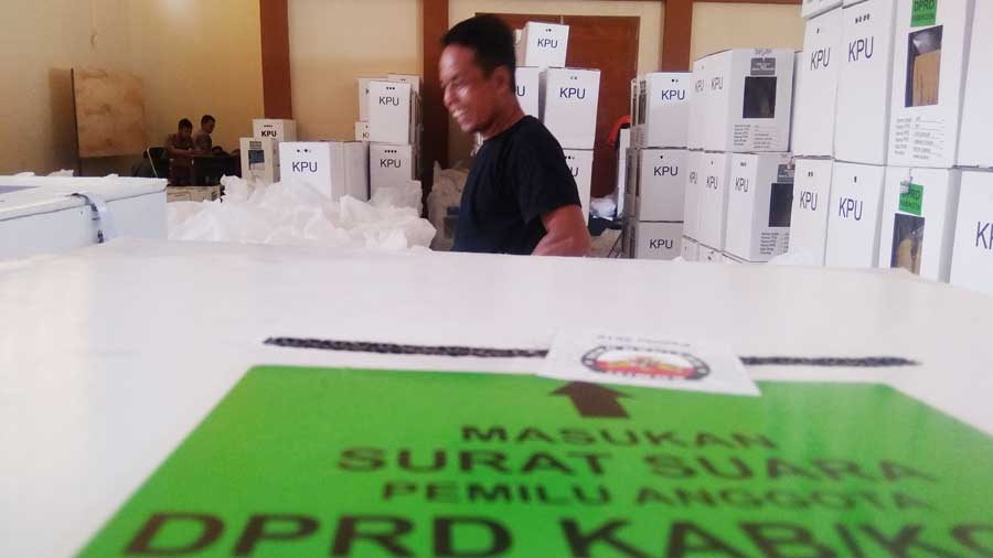 Logistik Pemilu PPK Cimahi Utara