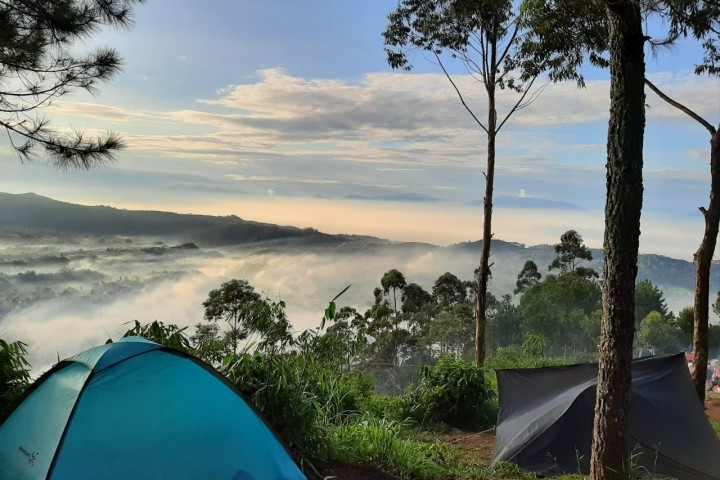 Geger Bintang Matahari di Kampung Gunung Putri Desa Jayagiri KBB Di Pagi Hari
