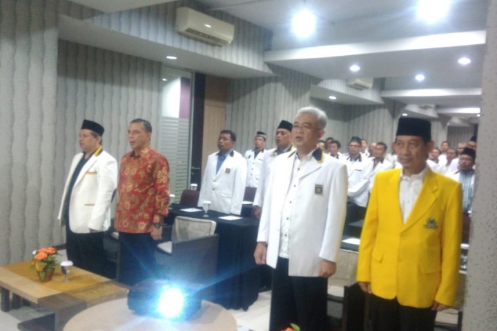 Rapat Koordinasi Daerah (Rakorda) DPD PKS Kota Cimahi di Hotel Simply Valore Baros Kota Cimahi Sabtu (2512020).