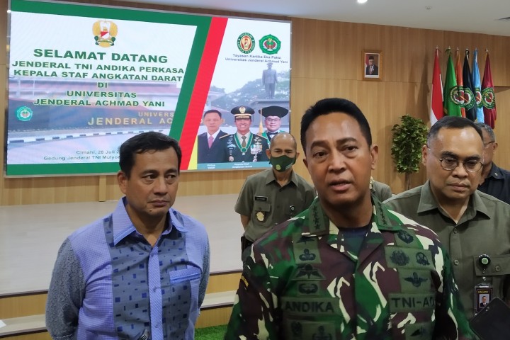 Kepala Staf Angkatan Darat Jenderal TNI Andika Perkasa