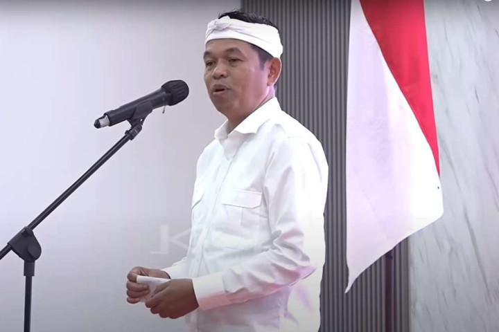 Gubernur  Jawa Barat Dedi Mulyadi