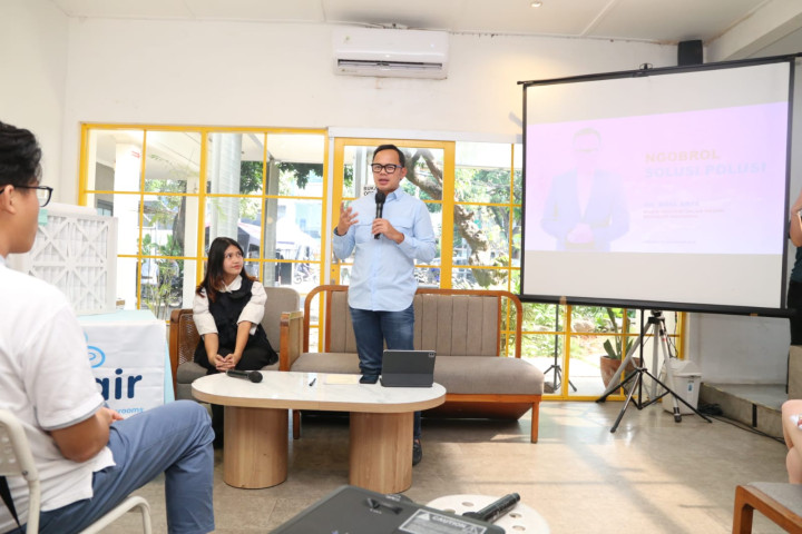 Mendagri Bima Arya Sugiarto menjadi narasumber “ Jejak Langkah untuk Udara Bersih