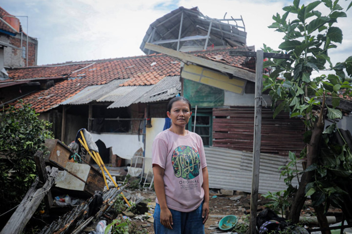 total 289 rumah mengalami kerusakan akibat puting beliung tersebut, dengan sekitar 900 jiwa terdampak