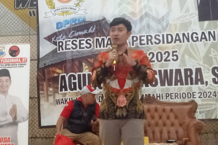 Wakil Ketua DPRD Kota Cimahi Agung Yudaswara menggelar Reses, Jum'at, 21 November 2025.