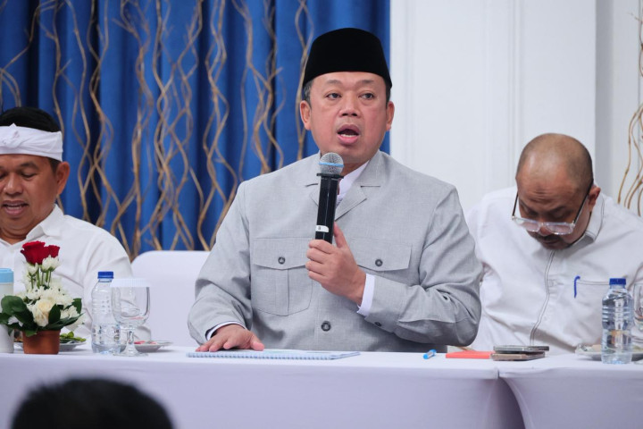 Menteri ATR/Kepala BPN Nusron Wahid menggelar Rakor bersama Kepala Daerah se Jawa Barat.