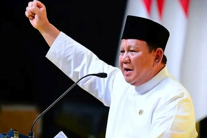 Presiden  Republik Indonesia Prabowo Subianto