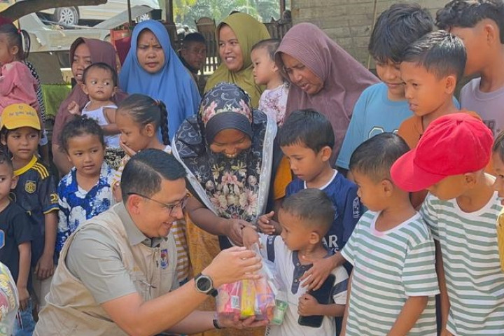 Tim Kemendagri  melakukan kunjungan ke Aceh Utara, dalam rangka penyerahan dokumen administrasi kependudukan kepada masyarakat terdampak bencana