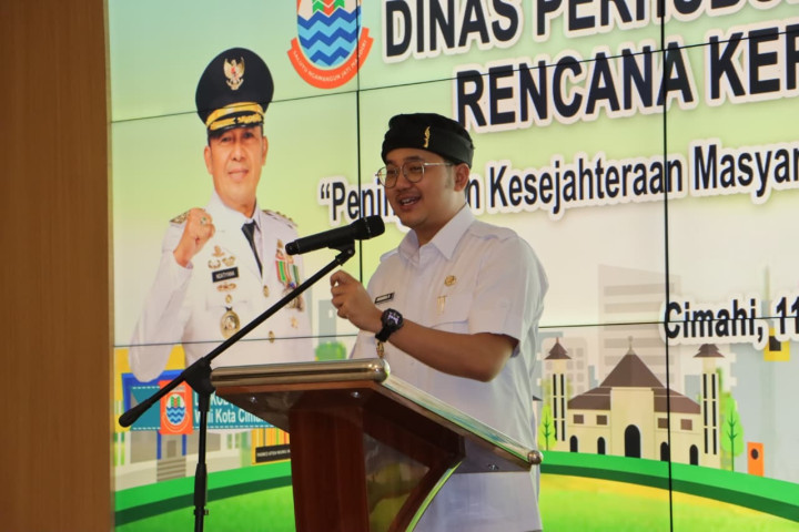 Wakil Wali Kota Cimahi Adhitia Yudisthira  menghadiri Forum Perangkat Daerah (FPD) Dinas Perhubungan Kota Cimahi Tahun 2026, 