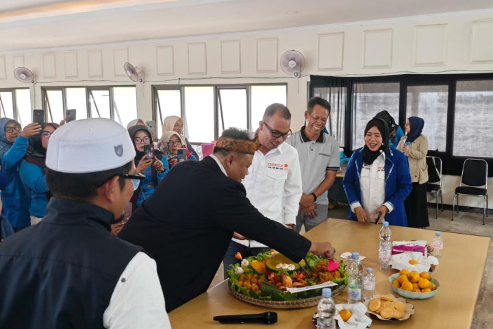 KSPSI Jabar selengarakan Munggahan Ramadhan dan HUT ke-53 di Aula Polda Jaba, Selasa (16/02/2026).r 