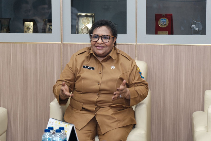 Wakil Menteri Dalam Negeri (Wamendagri) Ribka Haluk mengapresiasi langkah cepat Pemerintah Provinsi Papua Selatan dan para bupati di wilayah tersebut dalam menangani para pengungsi