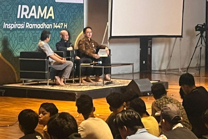 PT Pegadaian berkolaborasi dengan Masjid Salman ITB menggelar kegiatan IRAMA (Inspirasi Ramadhan 1447 H),di selasar Masjid Salman ITB, Bandung.