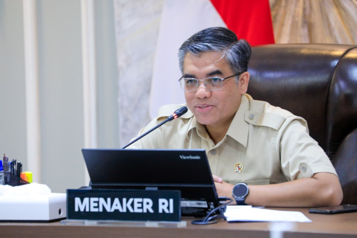 Menteri Tenaga Kerja Yassierli