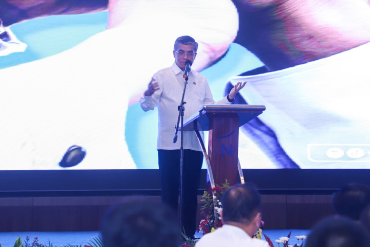 Menaker Yassierli membuka Rapat Koordinasi Pengawasan (Rakorwas) Itjen Kemnaker Tahun 2026 di Bogor, Kamis, 16 April 2026.