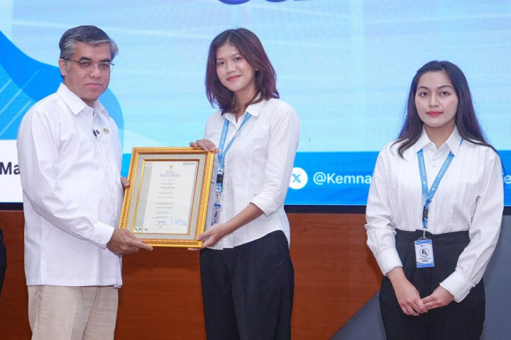 Menaker Yassierli resmi menutup Program Pemagangan Nasional Batch I periode Oktober 2025 – April 2026. Acara penutupan yang digelar di Jakarta pada Jumat (24/4/2026)