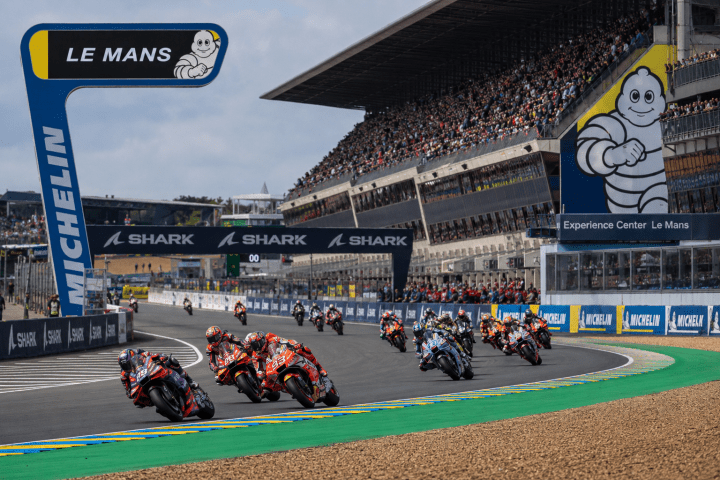 MotoGP di Sirkuit Lemans Prancis