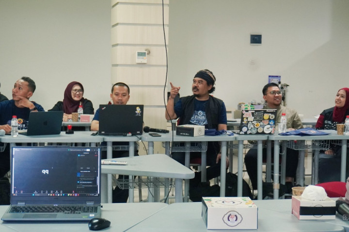 Pengurus Wilayah Perkumpulan Pendidik Broadcasting dan Perfilman (PERDIBROFI) Jawa Barat menggelar Forum Obrolan Kompetensi dan Update Skill (FOKUS) 4 di Fakultas Komunikasi dan Ilmu Sosial, Ruang Public Relation, Telkom University, Sabtu (6/6/2026). 