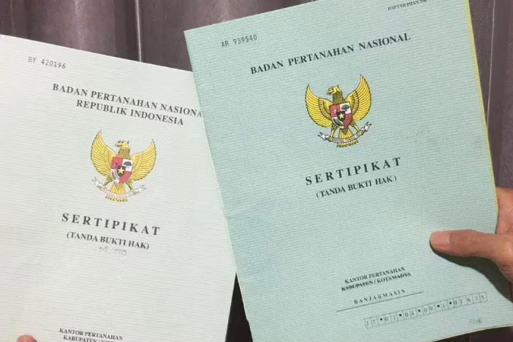 Sertifikat tanah