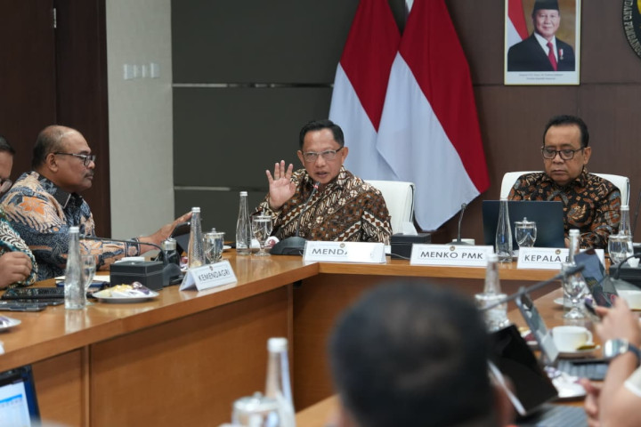 Kementerian terkait menggelar Rakor usulan penggunaan Dana Siap Pakai  (DSP) serta penyesuaian nilai bantuan untuk korban Bencana di Sumatera