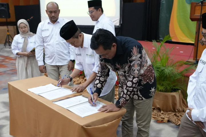 PT Pegadaian (Persero) Kanwil X Jawa Barat resmi menjalin kerja sama strategis dengan Pengurus Wilayah Masyarakat Ekonomi Syariah (MES) Jawa Barat, di Hotel Grand Pasundan, Kota Bandung.