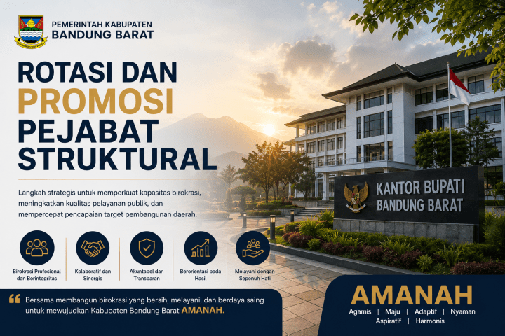 rotasi struktural kabupaten bandung barat