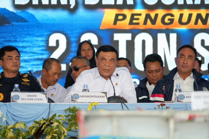 Menko Polkam  Djamari Chaniago  menegaskan Indonesia tidak akan pernah diizinkan menjadi area transit, tempat penyimpanan, maupun pasar bagi jaringan narkoba dan kejahatan transnasional lainnya. 
