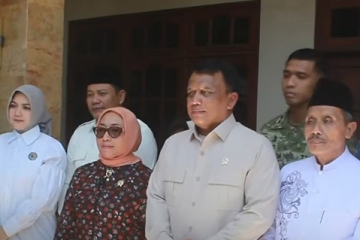 Wakil Kepala BGN Trenggono mengunjungi Pondok Pesantren (Ponpes) Manbaul Hikam, Sidoarjo, Jawa Timur., Sabtu, 5 September 2026.