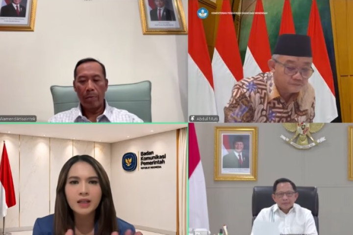 Badan Komunikasi Pemerintah (Bakom RI) menggelar Konferensi Pers Menjaga Keberlangsungan Layanan Pemerintahan dan Pendidikan di Wilayah Terdampak Pasca Erupsi Gunung Anak Krakatau, Minggu, 6 September 2026.
