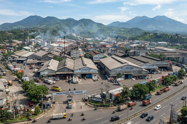 Ilustrasi Kawasan Industri di Kota Cimahi 
