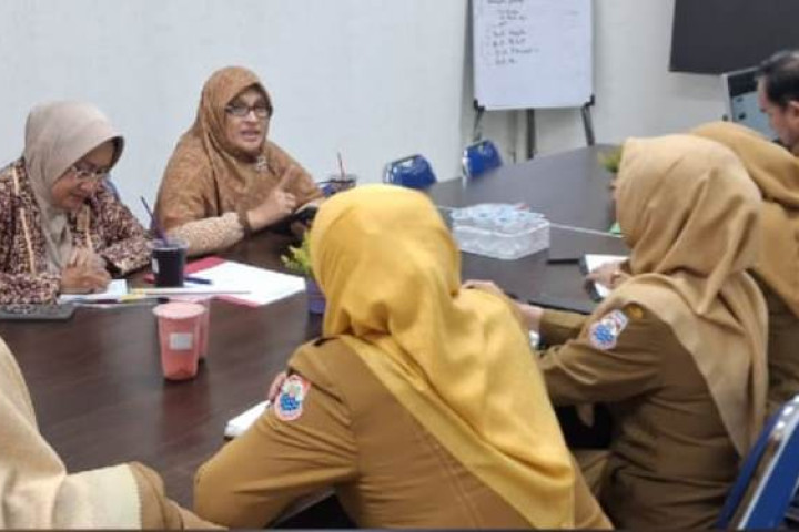 Komisi IV DPRD Kota Cimahi melakukan Kunjungan Lapangan terkait Anak Tidak Sekolah, di Kantor Disdik Kota Cimahi, belum lama ini.  