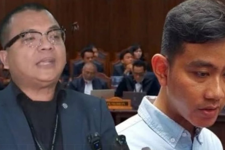 Denny Indrayana dan Gibran Rakabuming Raka