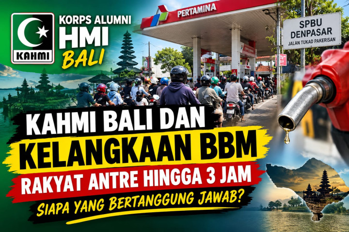 Ilustrasi kelangkaan BBM 